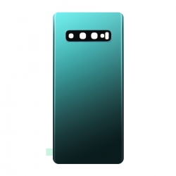 Vitre arrière compatible Samsung Galaxy S10+ Vert photo 1