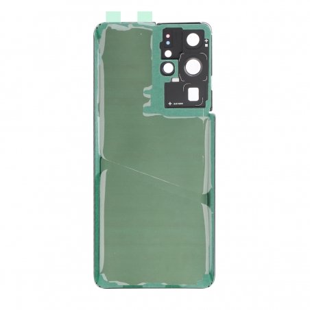 Vitre arrière compatible Samsung Galaxy S21 Ultra Noir photo 2
