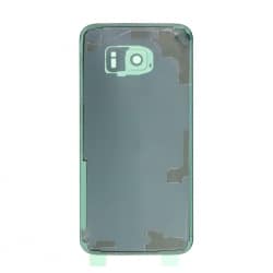 Vitre arrière compatible Samsung Galaxy S7 Edge Blanc photo 2