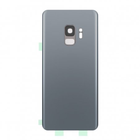 Vitre arrière compatible Samsung Galaxy S9 Argent photo 1