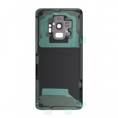 Vitre arrière compatible Samsung Galaxy S9 Argent photo 2