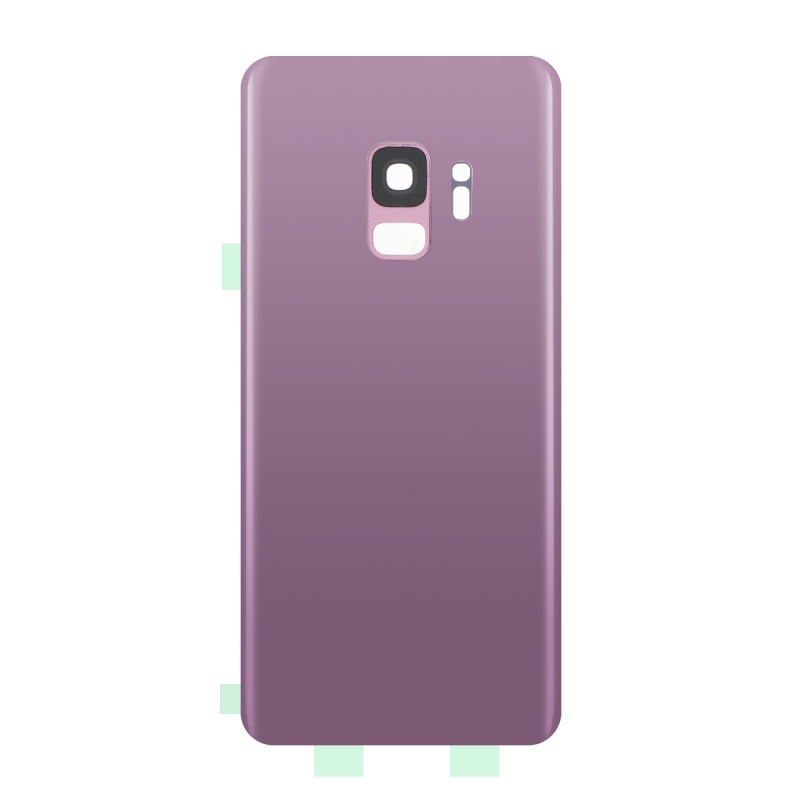 Vitre arrière compatible Samsung Galaxy S9 Violet photo 1