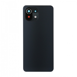 Vitre Arrière compatible Xiaomi Mi 11 Lite 5G Noir photo 1