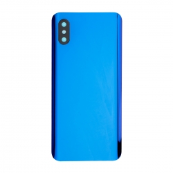 Vitre Arrière compatible Xiaomi Mi 8 Pro Bleu photo 1