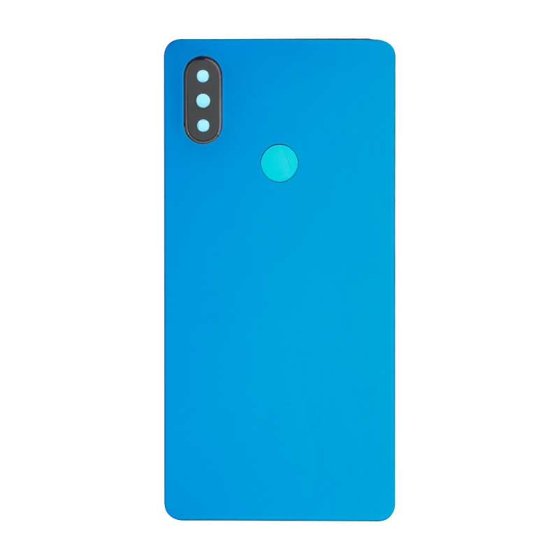 Vitre Arrière compatible Xiaomi Mi 8 SE Bleu photo 1