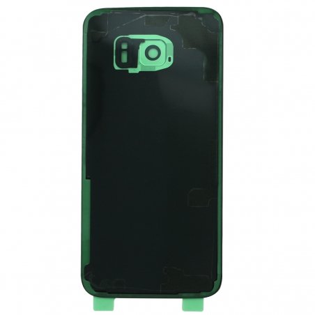 Vitre arrière compatible Samsung Galaxy S7 Edge Argent_photo2