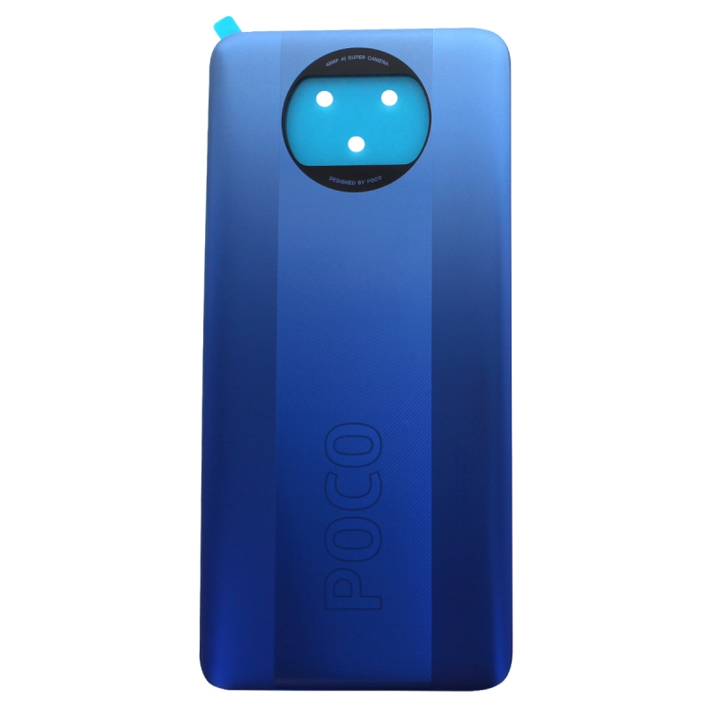 Vitre arrière Xiaomi Poco X3 Pro Bleu_photo1