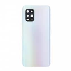 Vitre arrière compatible pour Xiaomi Mi 10 lite 5G Blanc photo 1