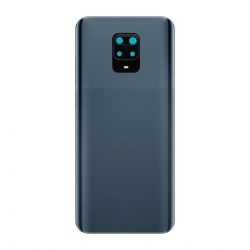 Vitre arrière compatible pour Xiaomi Redmi Note 9 Pro Noir photo 1