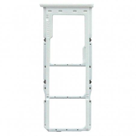 Rack double SIM pour Samsung Galaxy A12 (SM-A125F) Blanc_photo1