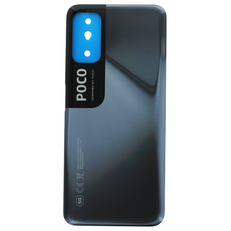 Custodia Con Specchio E Supporto Per Xiaomi Poco M3 Pro 5G – Argento – Pelle PU E Plastica Rigida
