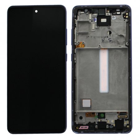 Bloc écran Super AMOLED pré-monté sur châssis pour Samsung Galaxy A52s Violet_photo1b