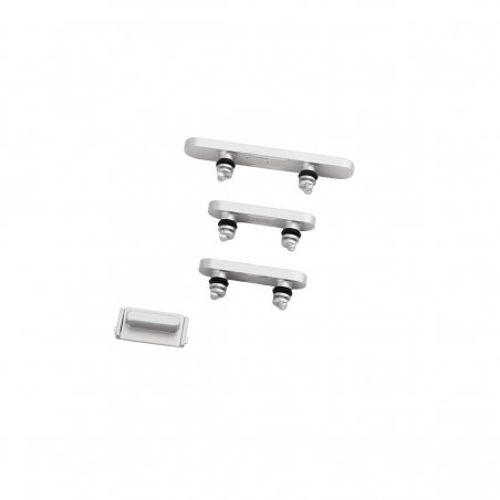 Lot de boutons pour iPhone 13 Silver photo 02