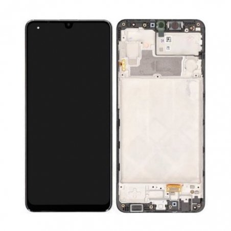 Bloc écran Super Amoled pré-monté sur châssis pour Samsung Galaxy M32b