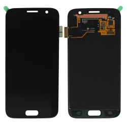 Ecran d'origine reconditionné pour Samsung Galaxy S7 noir_photo1