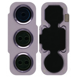 Châssis de la lentille de protection des caméras arrière pour Samsung Galaxy S21 FE Lavande