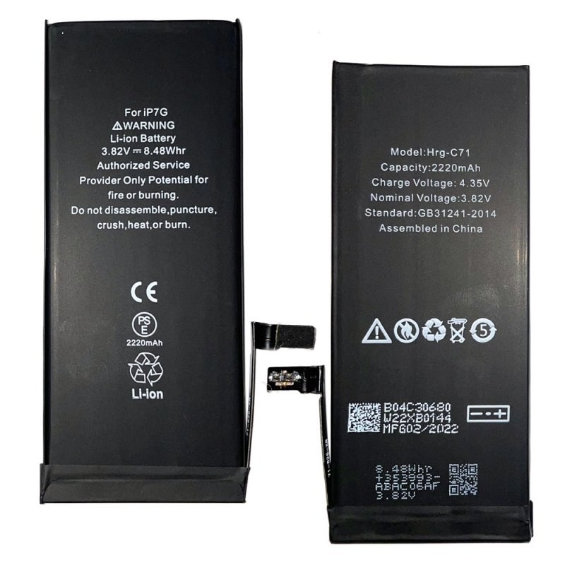Kit De Batterie De Remplacement Pour IPhone 7 Plus (2900 MAh) - Outils Et Stickers Inclus - Neuf