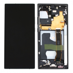 Bloc écran Dynamic AMOLED 2X pré-monté sur châssis pour Samsung Galaxy Note 20 Ultra 5G Noir_photo1