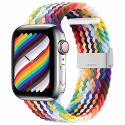 Bracelet Multicolore clair pour Apple Watch de 38 à 41mm photo 0