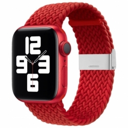 Bracelet rouge pour Apple Watch de 42 à 45mm photo 0