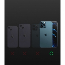 Coque renforcée norme militaire iPhone 13 Pro Max - Noire photo 4