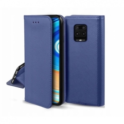 Housse portefeuille pour Xiaomi Mi 10T 5G - Bleu marine photo 0
