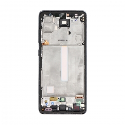Bloc écran compatible pré-monté sur châssis pour Samsung Galaxy A52 (5G) Noir photo 02