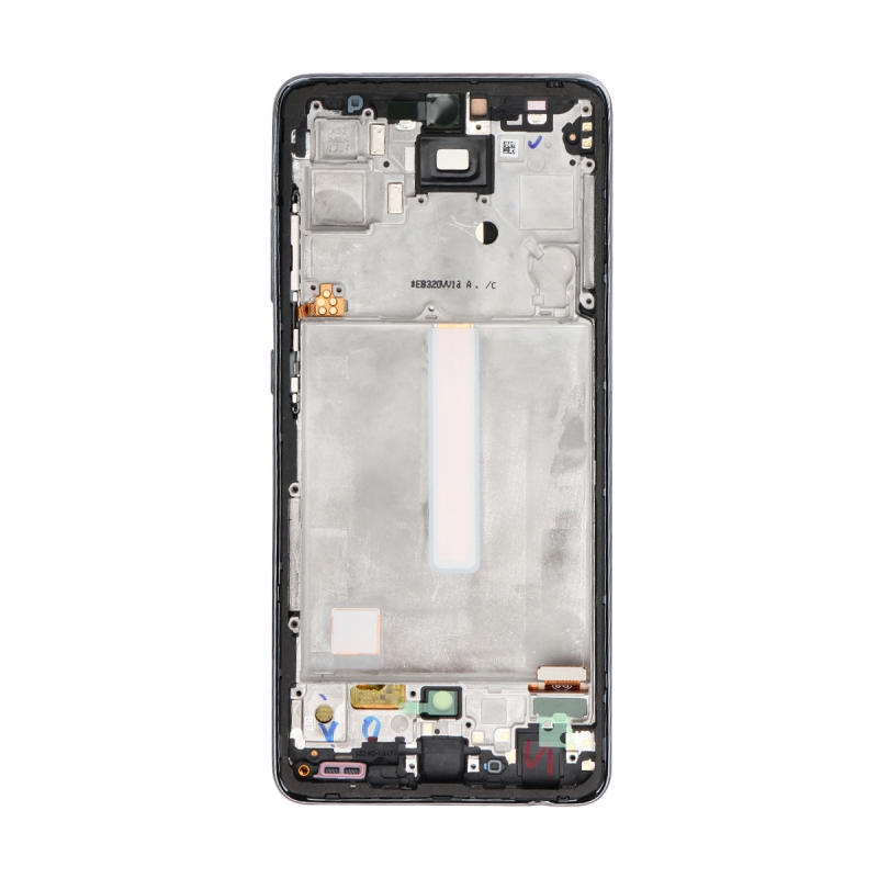 Bloc écran compatible pré-monté sur châssis pour Samsung Galaxy A52 (5G) Noir photo 02