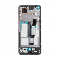 Bloc écran LCD compatible pré-monté sur châssis pour Xiaomi Mi 10T et Mi 10T Pro Noir photo 02