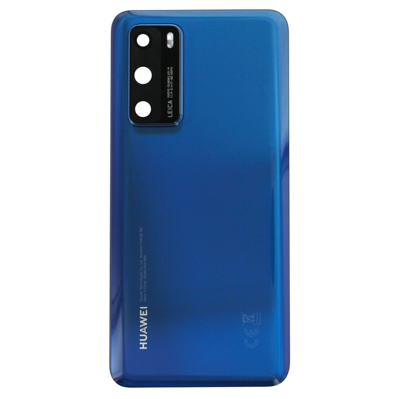 Vitre arrière pour Huawei P40 Bleu_photo1