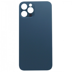 Vitre arrière pour iPhone 12 Pro Bleu - Version BIG HOLE_photo1