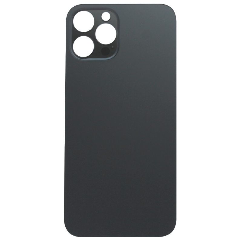 Vitre arrière pour iPhone 12 Pro Max Noir - Version BIG HOLE_photo1