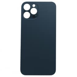 Vitre arrière pour iPhone 12 Pro Max Bleu - Version BIG HOLE_photo1