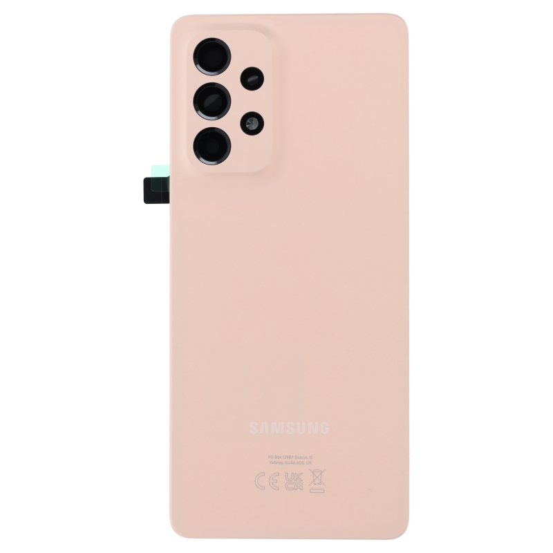 Vitre arrière pour Samsung Galaxy A53 5G Pêche photo 1