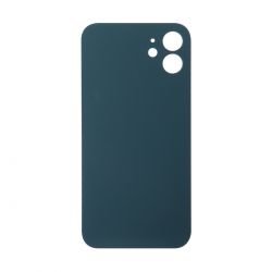 Vitre Arrière IPhone 12 Mini Avec Gros Trou Bleu Et Adhésif - Neuf - Compatible Apple - Remplacement DIY