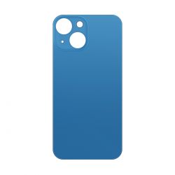Vitre arrière pour iPhone 13 Mini Bleu - Version BIG HOLE photo 1