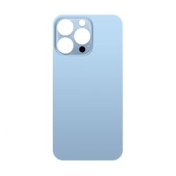 Vitre arrière pour iPhone 13 Pro Bleu Alpin - Version BIG HOLE photo 1