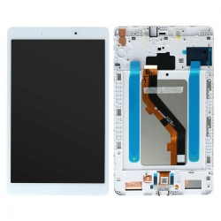 Écran LCD pré-monté sur châssis pour Samsung Galaxy Tab A 8.0 (2019) Argent_photo1
