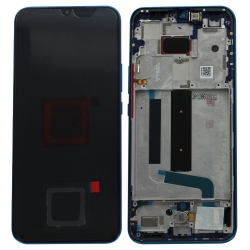 Bloc écran Amoled et vitre pré-montés sur châssis pour Xiaomi Mi 10 Lite 5G Bleu_photo1
