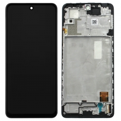 Bloc écran AMOLED et vitre pré-montés sur châssis pour Xiaomi Redmi Note 10 Pro Gris - VERSION 4G_photo1
