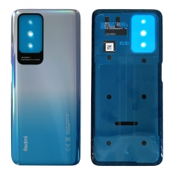 Vitre arrière pour Xiaomi Redmi 10 Bleu photo 1
