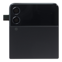 Vitre arrière et écran supérieurs pour Samsung Galaxy Z Flip3 noir_photo2