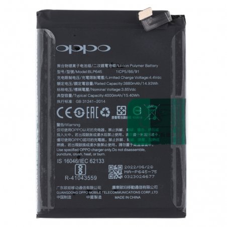 Batterie d'origine pour OPPO A94 (4G) | Brico-phone