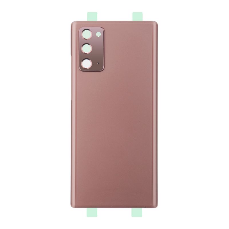 Vitre arrière Bronze compatible pour Samsung Galaxy Note 20 photo1