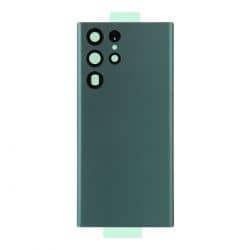 Vitre arrière Verte compatible pour Samsung Galaxy S22 Ultra photo1