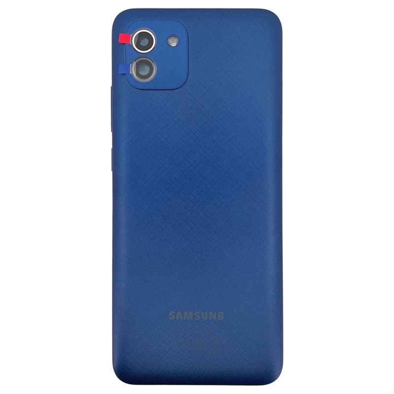 Coque arrière pour Samsung Galaxy A03 bleu_photo1