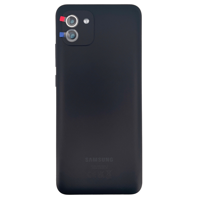 Coque arrière pour Samsung Galaxy A03 noir_photo1