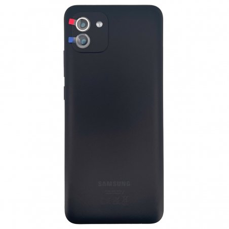 Coque arrière pour Samsung Galaxy A03 noir_photo1