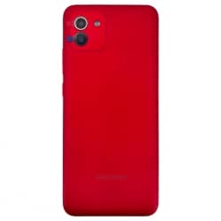 Coque arrière pour Samsung Galaxy A03 rouge_photo1