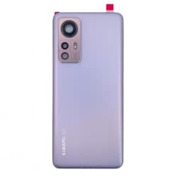 Vitre arrière d'origine pour Xiaomi 12 violet_photo1